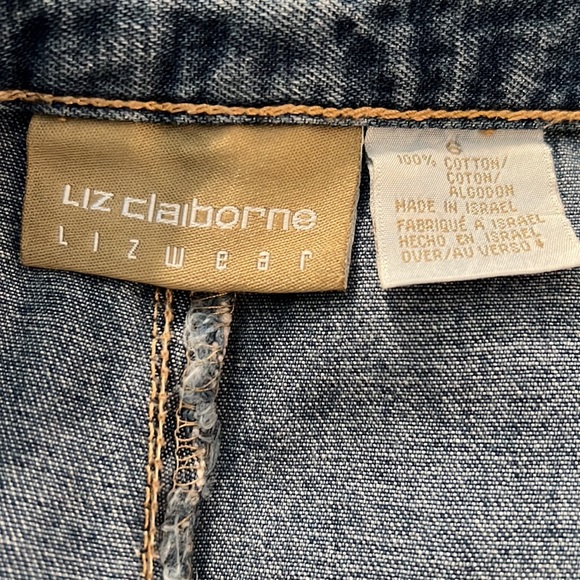 Liz Claiborne 90’s Vintage High Rise Mom Shorts 6 - Picture 5 of 7